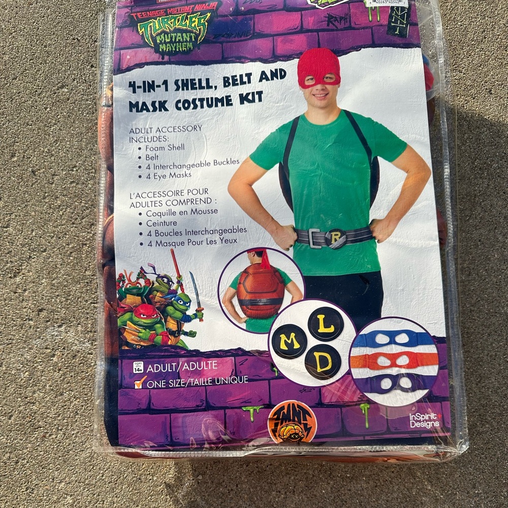 Teenage Mutant Ninja Turtles Costume Kit